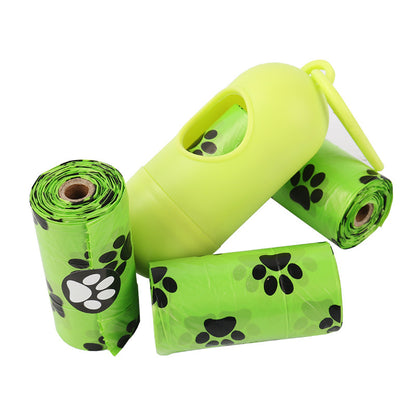 TailTrail™ Eco Poop Bags — 23×33 cm, 15/roll (4–20 rolls) + Optional Dispenser (Tax + Shipping included)