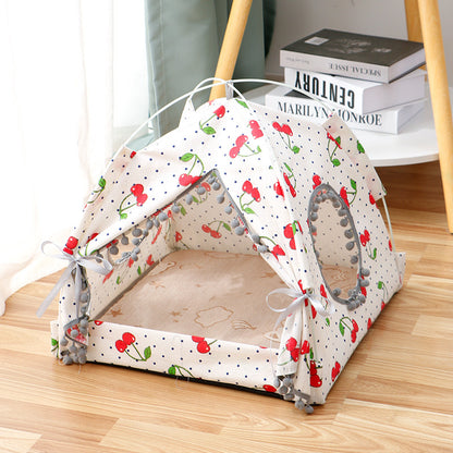 TailTrail™ Outdoor Cat Tent — Enclosed Pet Bed (Breathable, Water-Resistant, S–XL)
