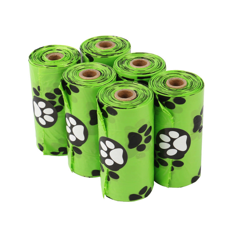 TailTrail™ Eco Poop Bags — 23×33 cm, 15/roll (4–20 rolls) + Optional Dispenser (Tax + Shipping included)