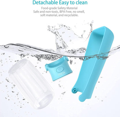 Portable Dog Water Bottle for Walking Portable Pet Water Bottles for Puppy Small Medium Large Dogs Water Dispenser Dog Water Bowl Dog Accessories