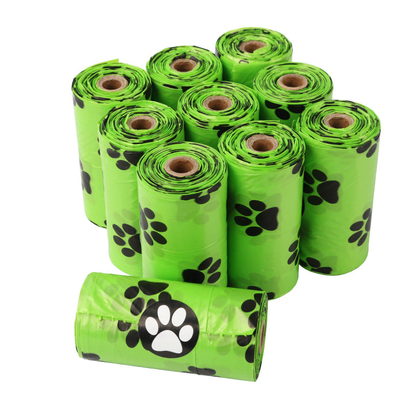 TailTrail™ Eco Poop Bags — 23×33 cm, 15/roll (4–20 rolls) + Optional Dispenser (Tax + Shipping included)