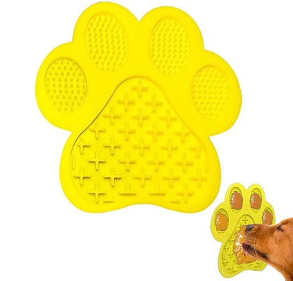 Dog Licking Mat for Anxiety Peanut Butter Slow Feeder Dog Bowls Dog Licking Pad with Strong Suction to Wall for Pet Bathing Grooming,And Dog Training